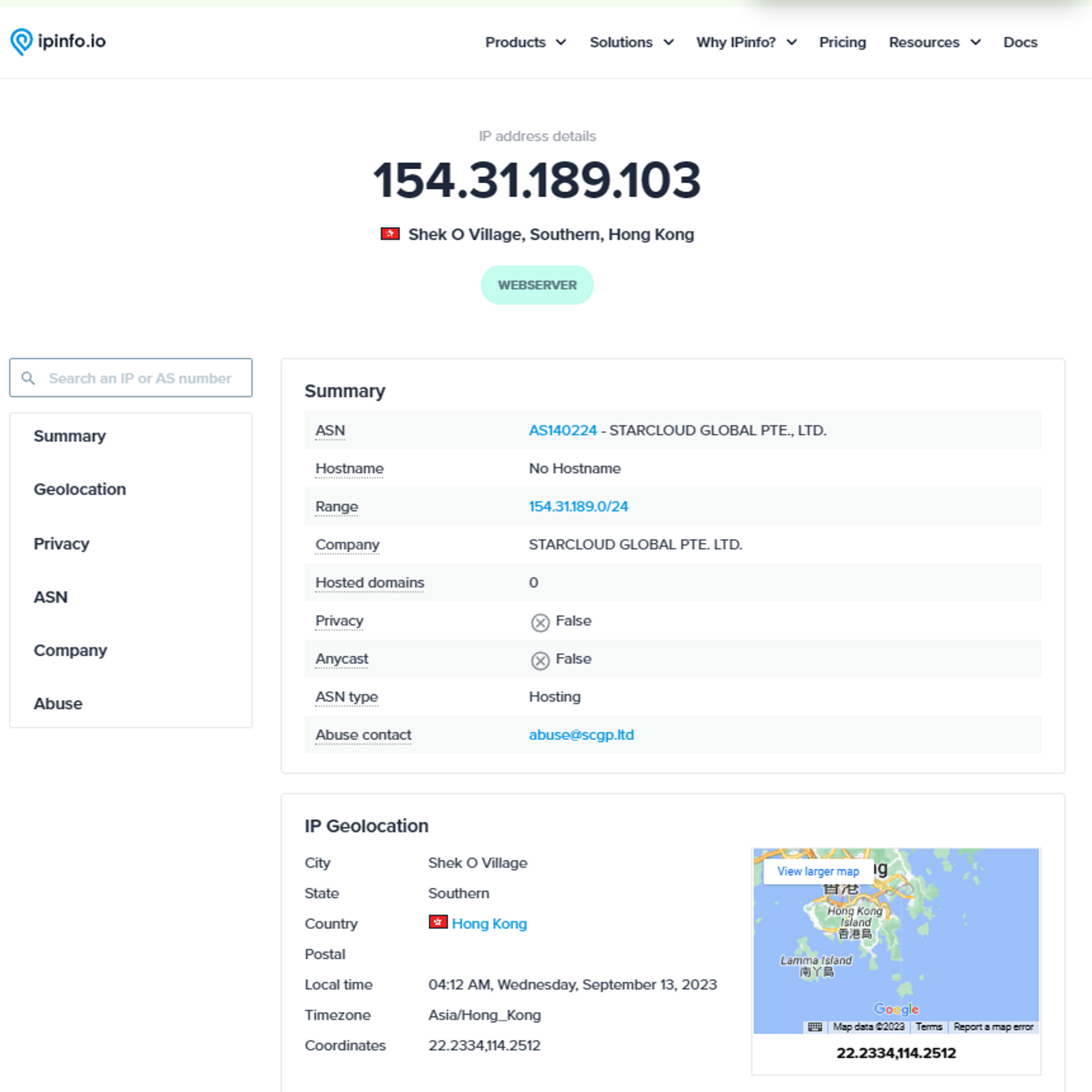 How accurate is IPinfo's IP address location: verifying IP data accuracy