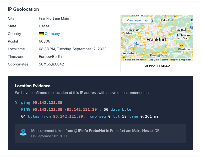 How accurate is IPinfo's IP address location: verifying IP data accuracy