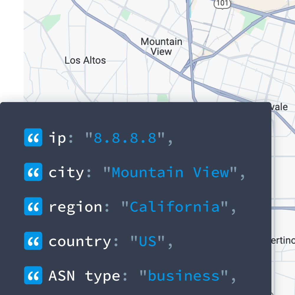 Discover location-based data instantly