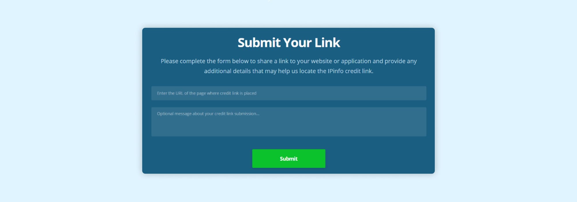 Give Credit, Get Requests 