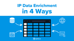 IP data enrichment with IPinfo: 4 ways to add insights to your traffic/server logs