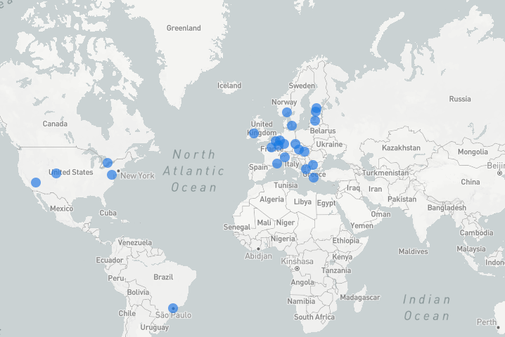 Plotting the geolocation of your website visitors on an auto-updating map